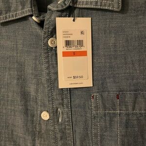 NWT blue Jean shirt